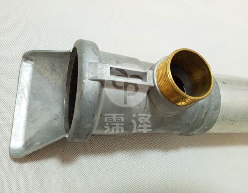 外丝铝三通连接铝管